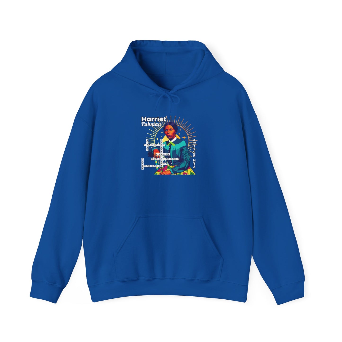 Harriet Tubman Portrait Hoodie — Inspirational Historical Figure Graphic Sweatshirt