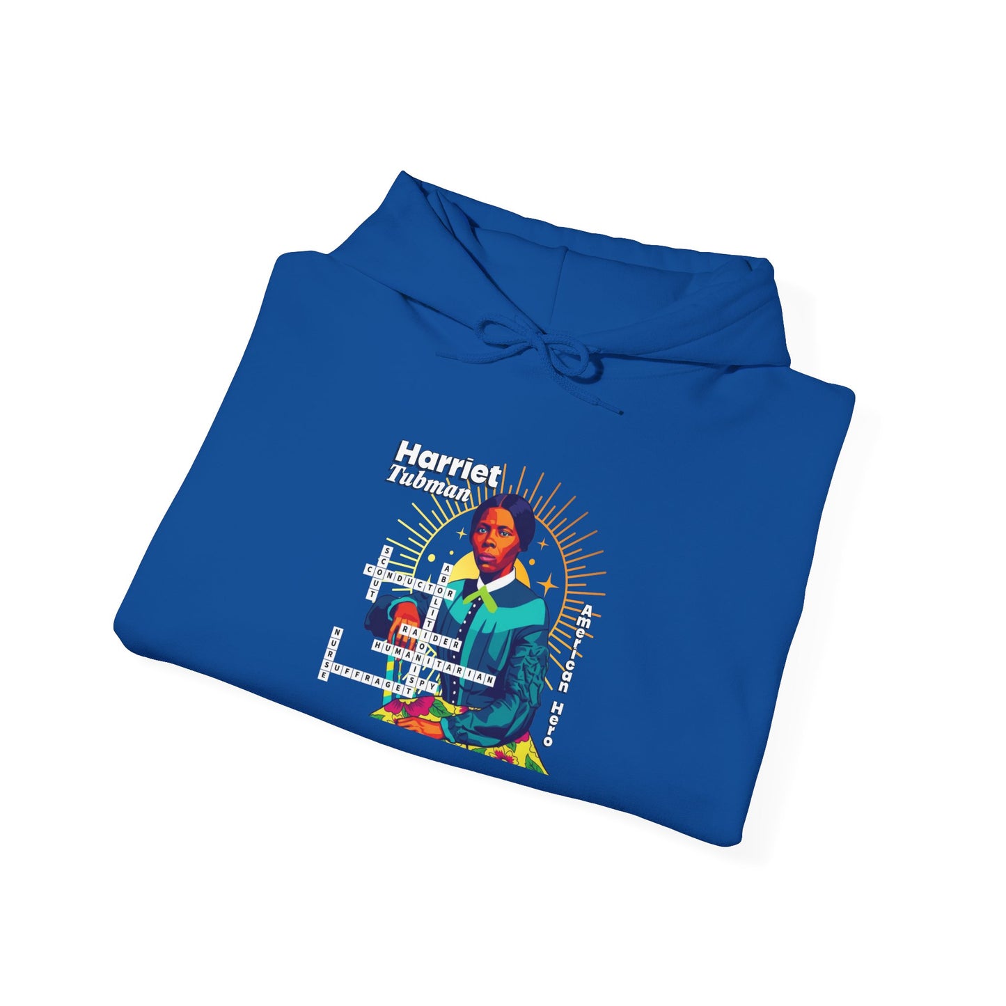 Harriet Tubman Portrait Hoodie — Inspirational Historical Figure Graphic Sweatshirt