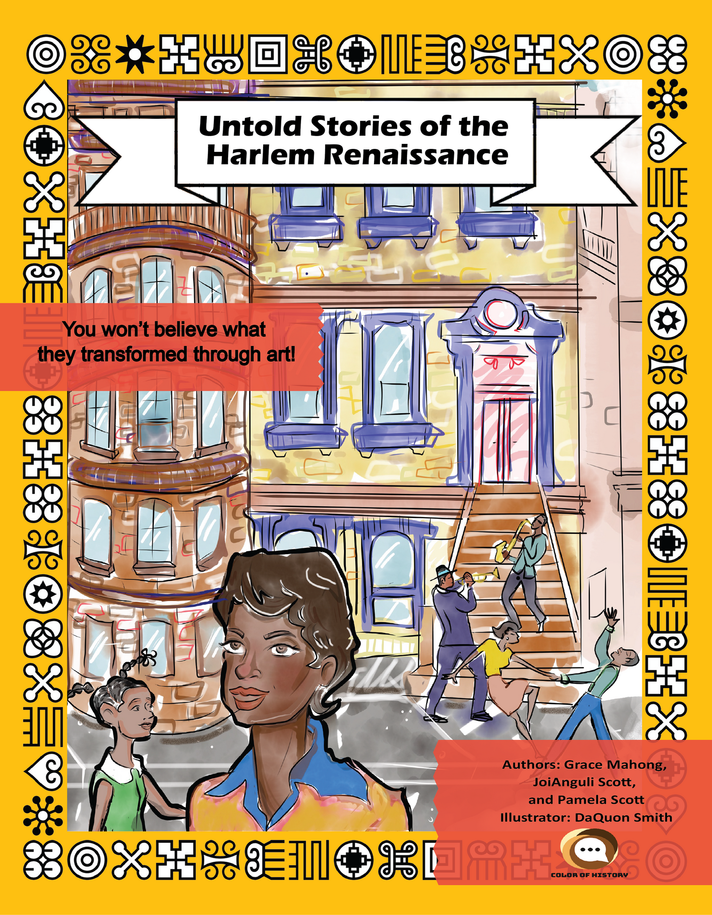 Untold Stories of the Harlem Renaissance - Black History Heroes Activity and Coloring Book